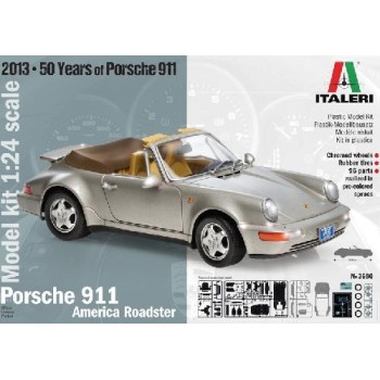 1/24 Italeri Cars Porsche 911 America Roadster 3680 